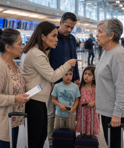 COMPRÉ LOS BOLETOS DE AVIÓN PARA TODA MI FAMILIA, PERO EN EL AEROPUERTO LE DIERON MI LUGAR A SU MADRE