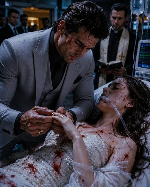 Todavía había siete balas dentro de mi cuerpo cuando Dominic Rossi me puso un anillo de oro en el dedo hinchado y se casó conmigo junto a una cama de cuidados intensivos.