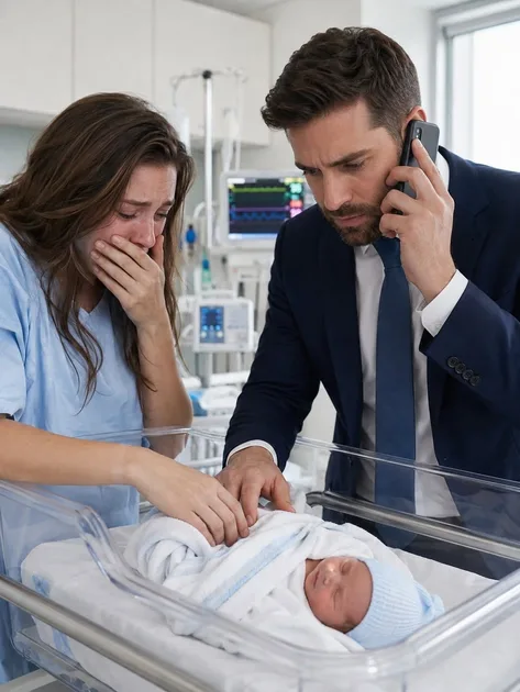 Seis meses después de nuestro divorcio, un médico me llamó y dijo: «Su hijo nació esta mañana». Me quedé paralizado; no tenía ni idea de que mi exmujer estaba embarazada.