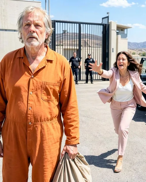 Viajé 538 kilómetros para recibir a mi suegro en libertad, pero la decisión de su familia hizo que mi esposo palideciera