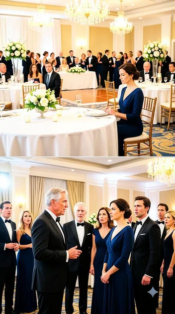 Me sentaron sola junto a la puerta de servicio en la boda de mi hermano, y cuando llegó un invitado, mi padre dejó de sonreír