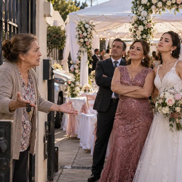 ME DIJERON “HOY NO SALGA DE SU CASA” PARA CELEBRAR LA BODA DE SU HIJA