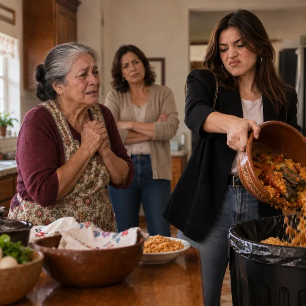 Tiró la comida de su abuela por ser “de rancho”… sin saber que llevaba meses ganando dinero gracias a ella