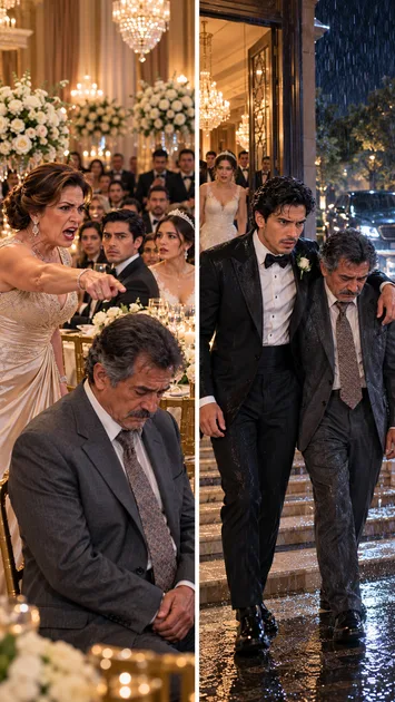 LLAMARON “BASURA” A MI PADRE FRENTE A 500 INVITADOS DE LA BODA, LO QUE OCURRIÓ DESPUÉS DEJÓ A TODA LA SALA SIN PALABRAS