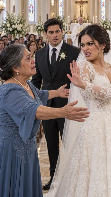 La novia humilló a su suegra frente a doscientos invitados, sin imaginar que su secreto destruiría la boda.